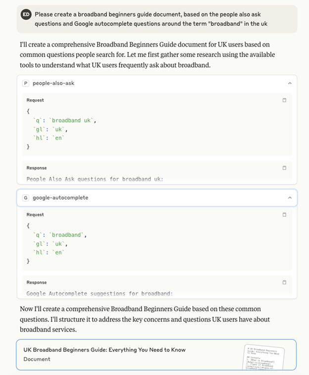 KeywordsPeopleUse MCP Server