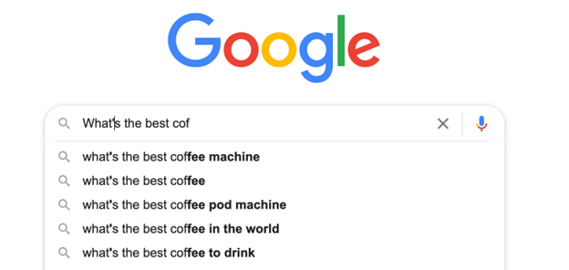 Google Search Auto Complete